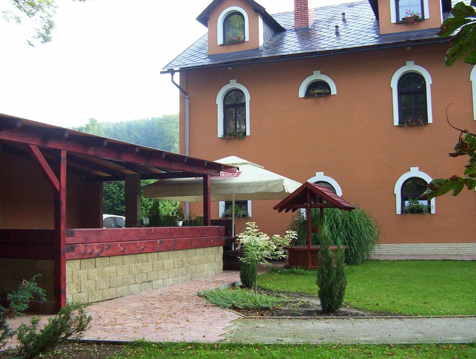 Penzion U Cervenych Vrat Chudolazy Exterior foto